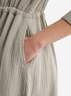 Robe chemise en gaze de coton Isla