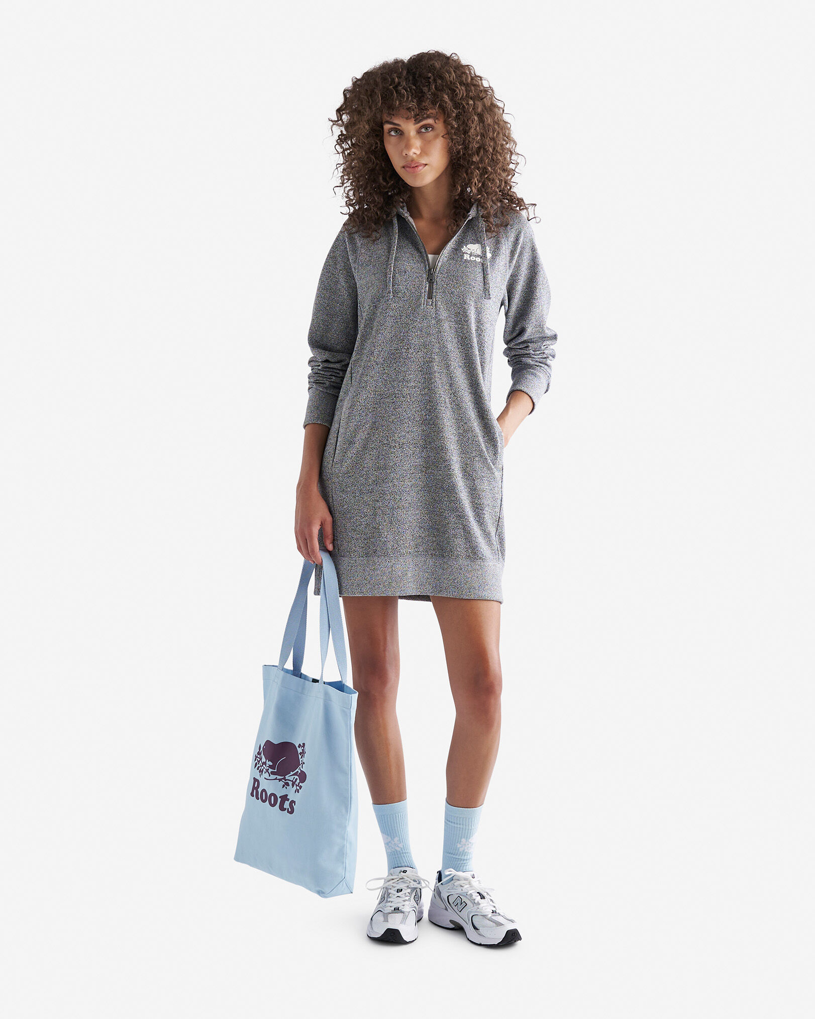 Organic Dockside Long Sleeve Dress Dresses and Skirts Roots