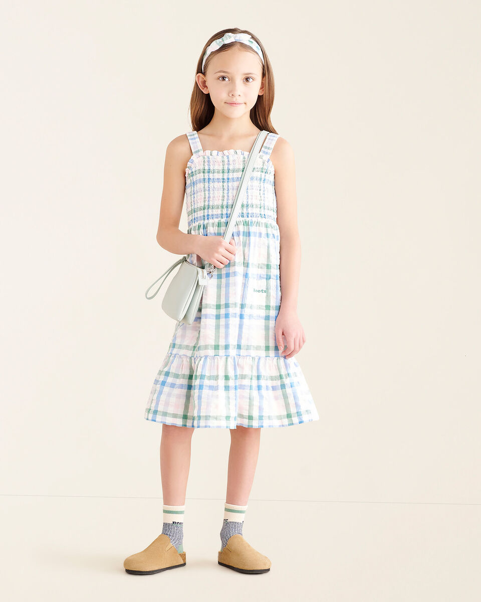 Girls Gingham Dress