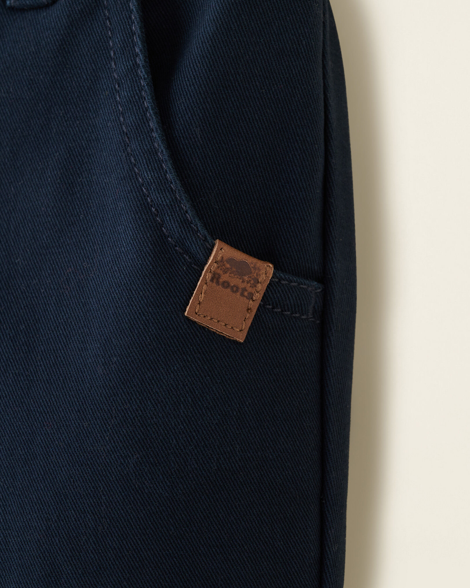 Pantalon en tissu chino décontracté pour tout-petits