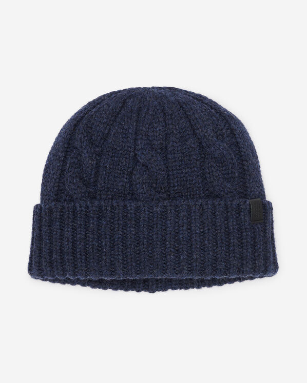 Tuque en laine à torsades Larkin