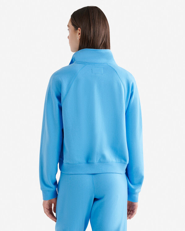 Chandail à demi-glissière en coton bio Cooper 