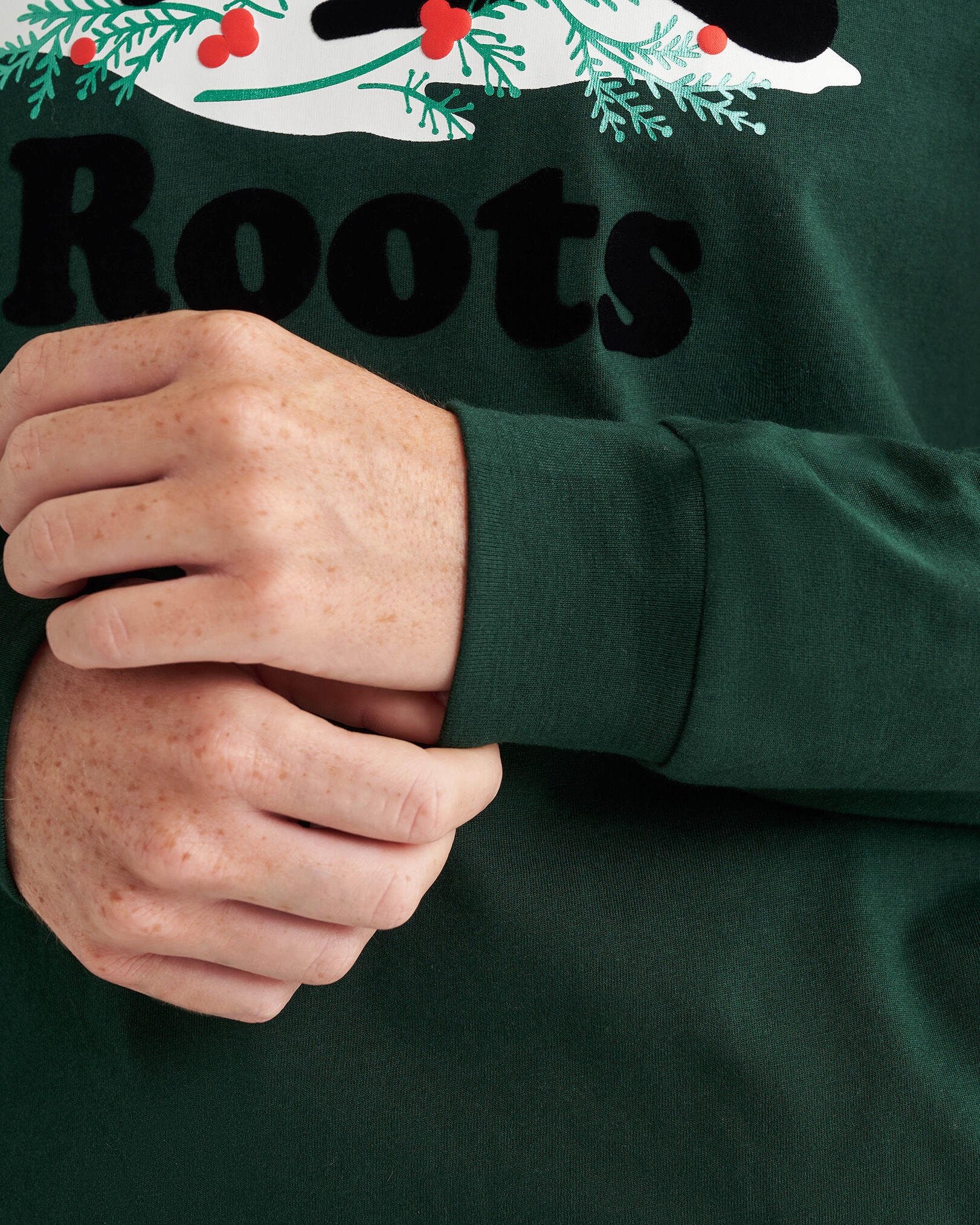 Womens Holiday Cooper Long Sleeve T-Shirt