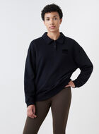 Organic Cooper Relaxed Polo Sweatshirt