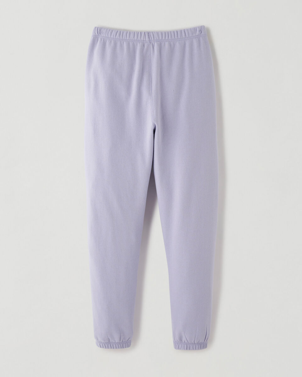Pantalon en molleton de coton bio à taille haute Cooper