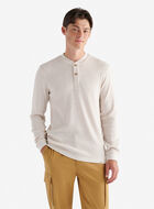 Waffle Long Sleeve Henley