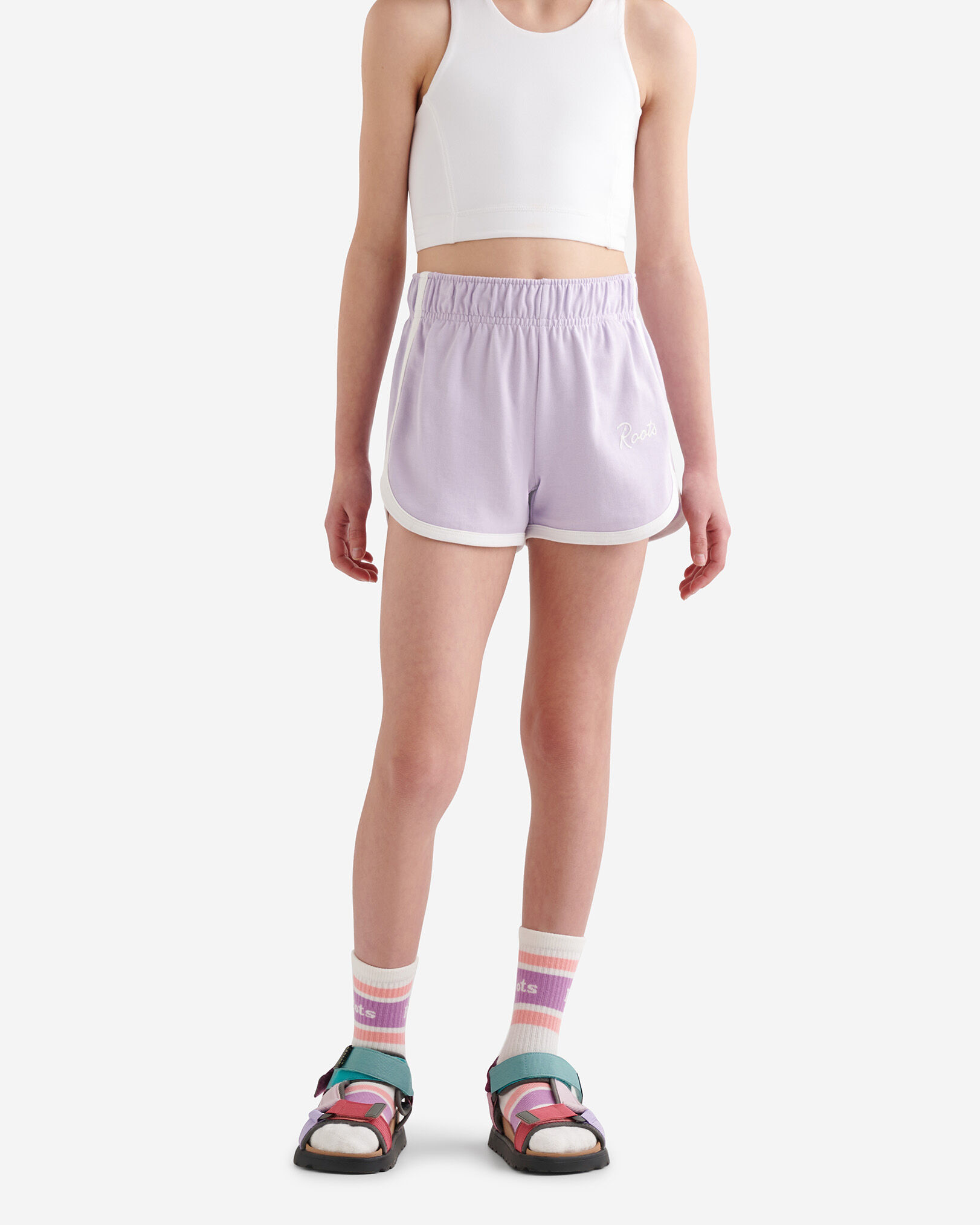 Girls in gym shorts shop