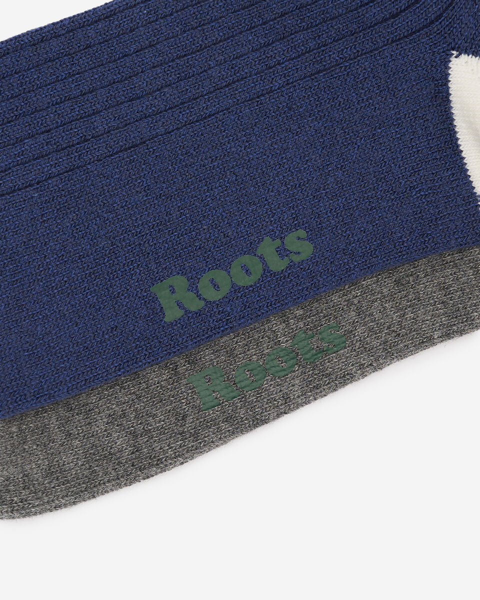 2 paires de socquettes en coton Cabane pour adultes 