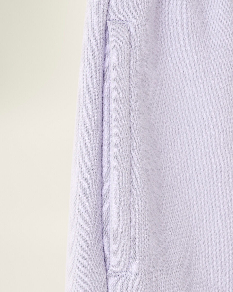 Short original long à taille haute en molleton de coton bio Cooper 6 po