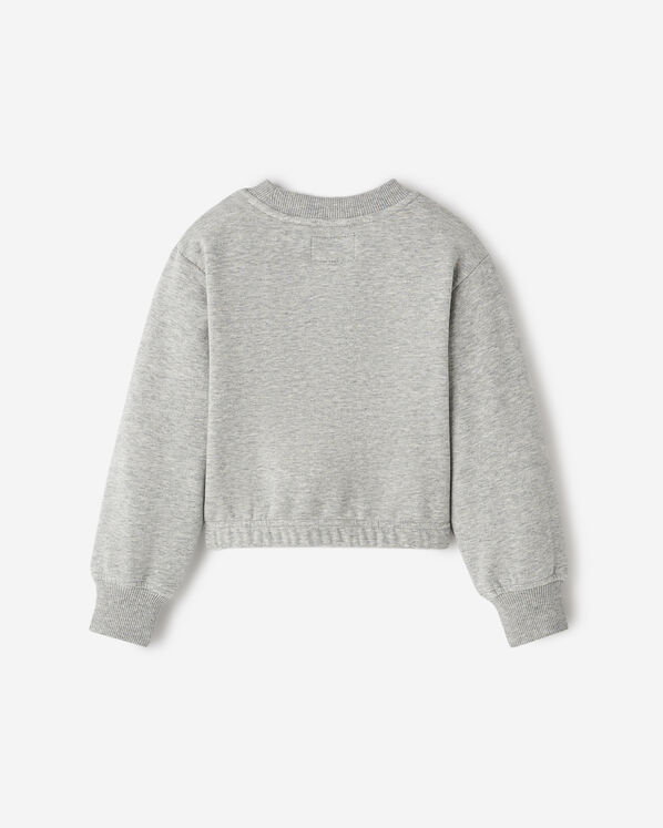 Toddler Girls Cozy Cinched Crew Sweatshirt