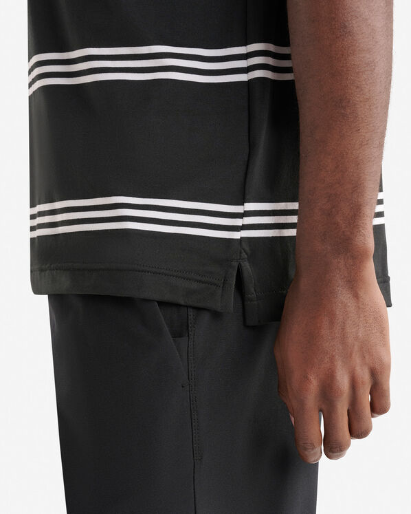 Renew Knit Striped Polo Renew Knit Striped Polo