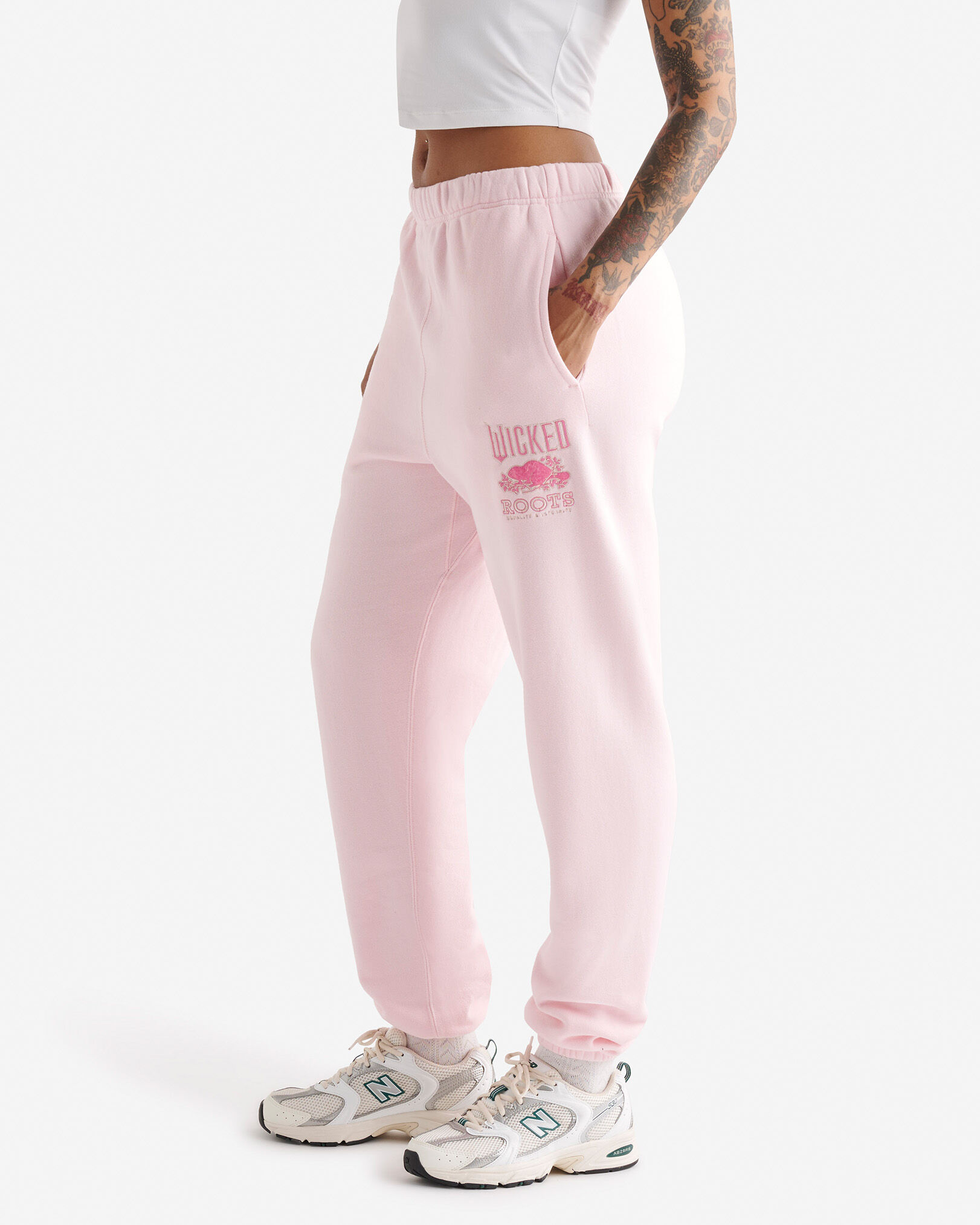 Pantalon en molleton décontracté Roots Wicked