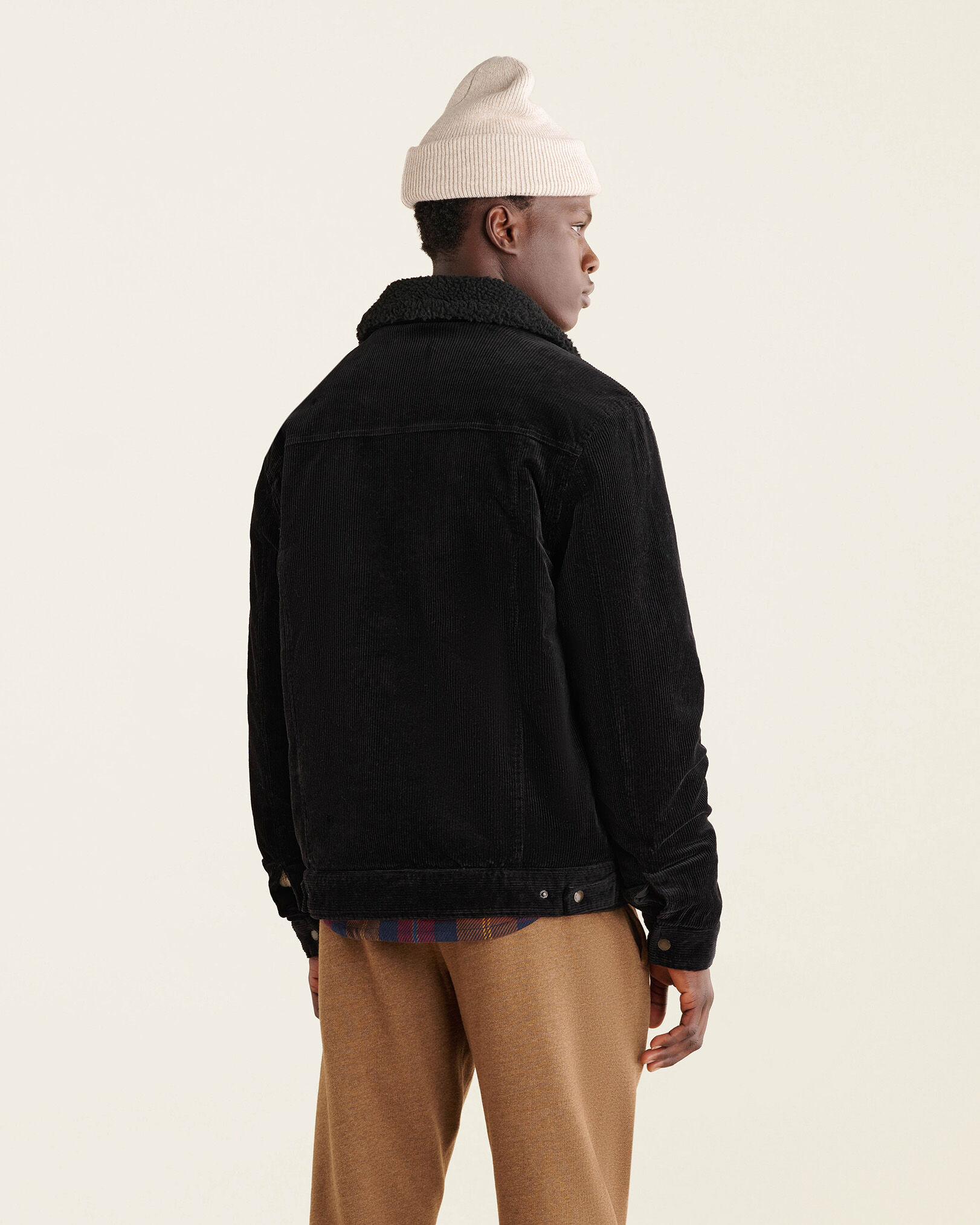 Black cord jacket hotsell