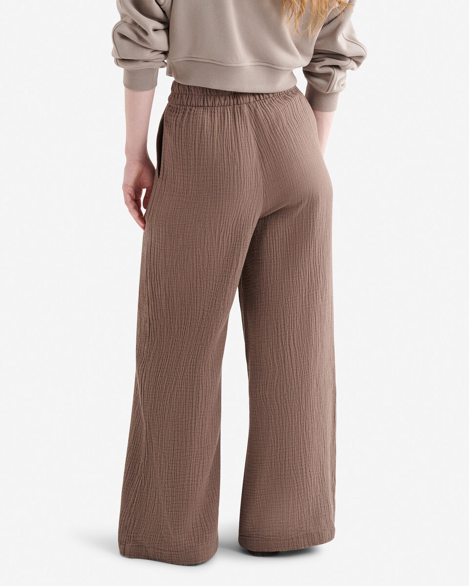 Isla Cotton Gauze Wide Leg Pant