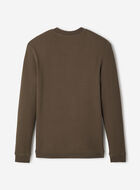 Waffle Long Sleeve Henley