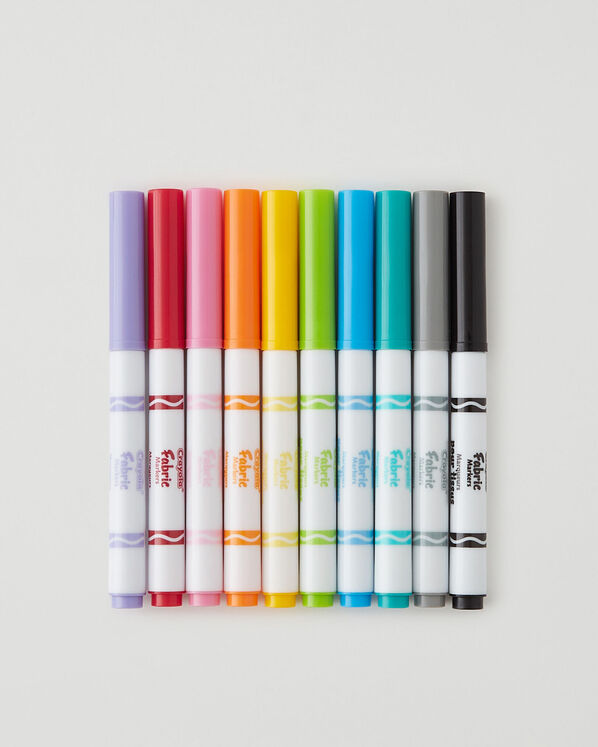 Crayola Fabric Markers 10 Pack