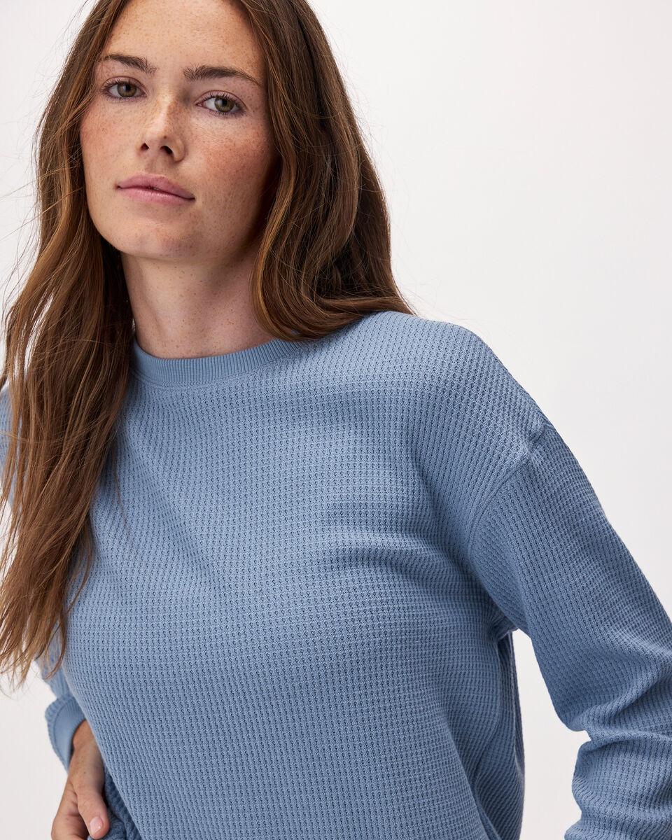 Waffle Long Sleeve Top