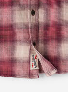 Kids Relaxed Plaid Shirt