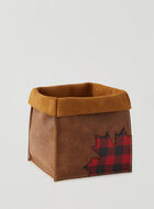 Park Plaid Canada Large Basket
