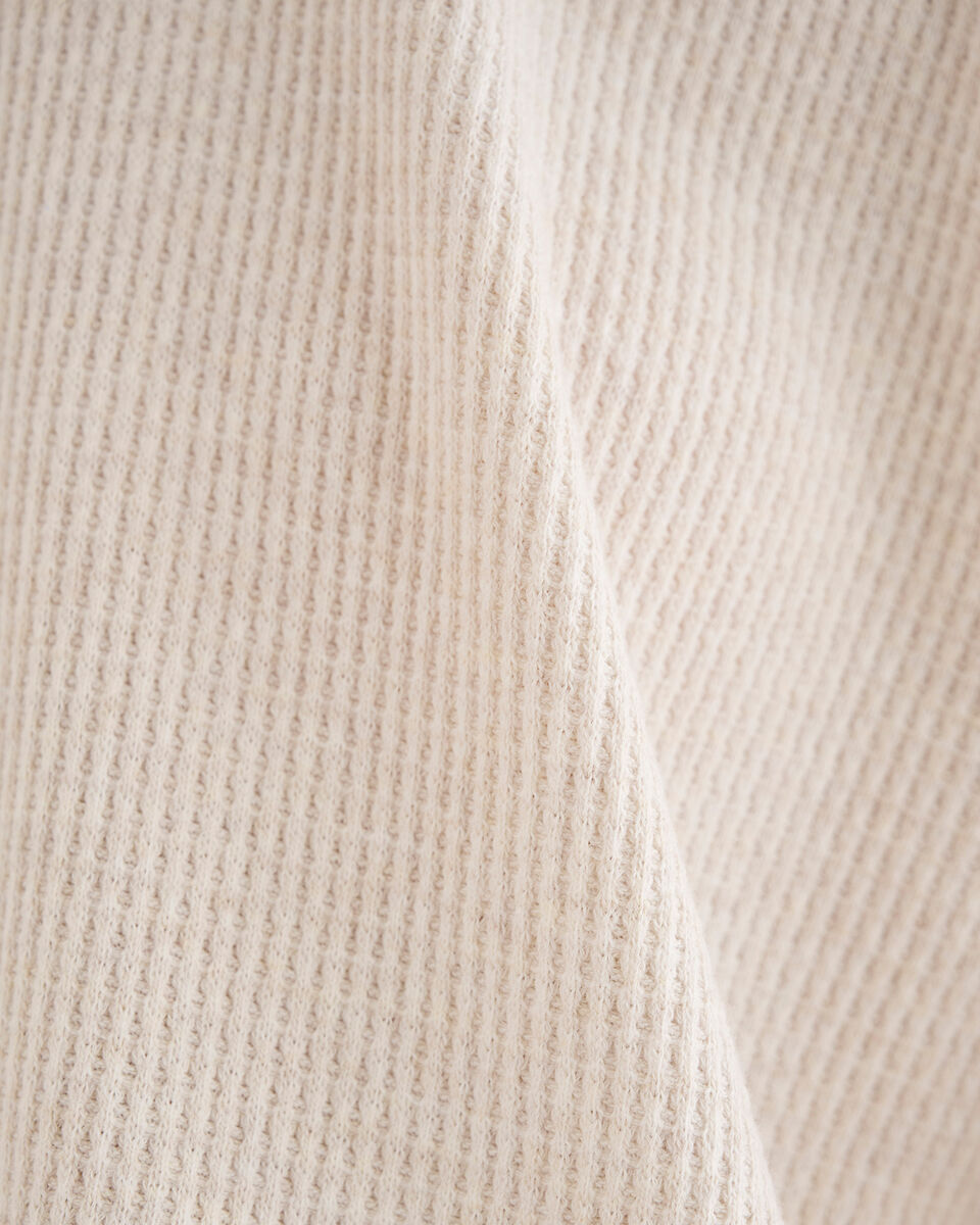 Waffle Long Sleeve Top