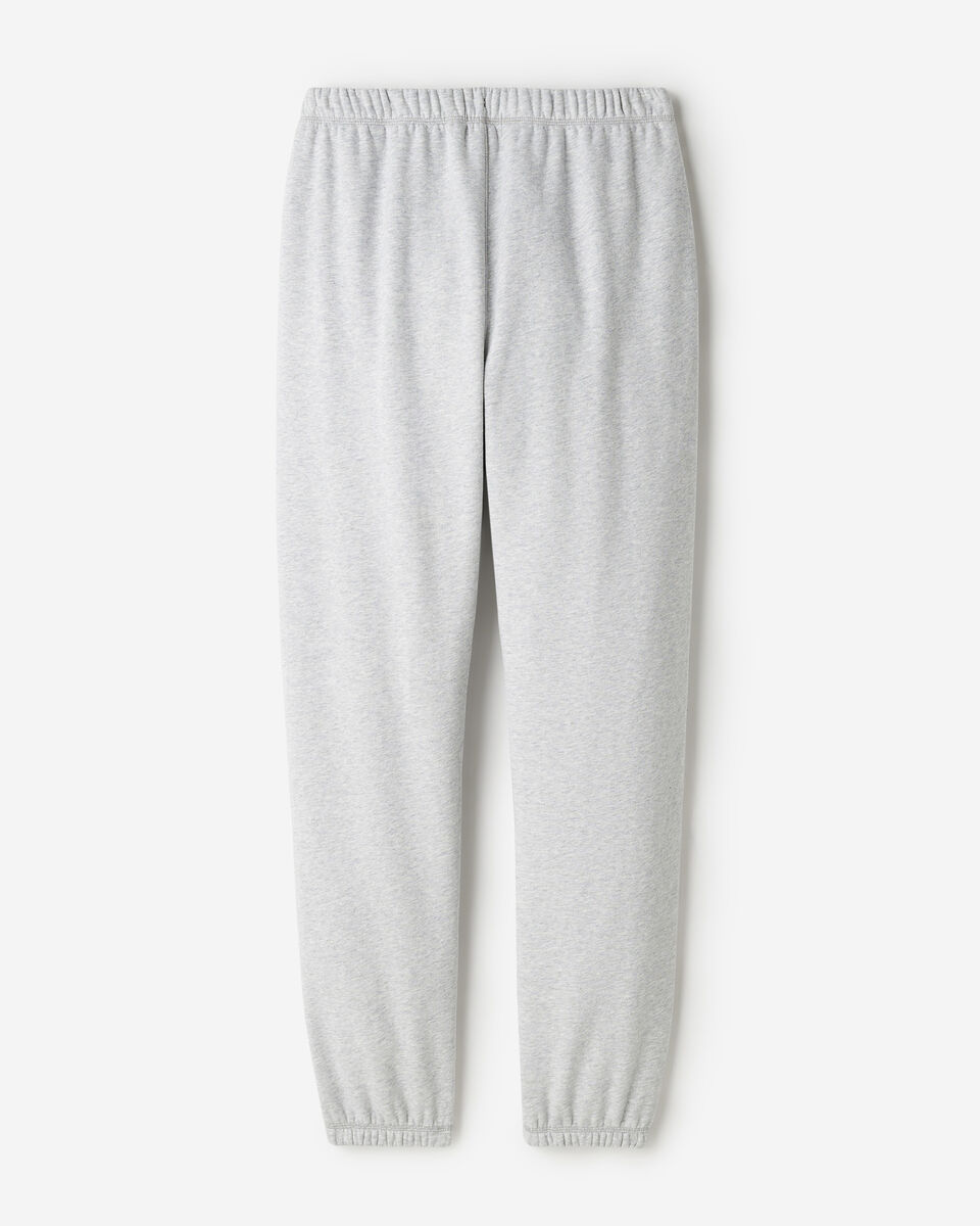 Pantalon molletonn&eacute; &agrave; appliqu&eacute; &agrave; carreaux