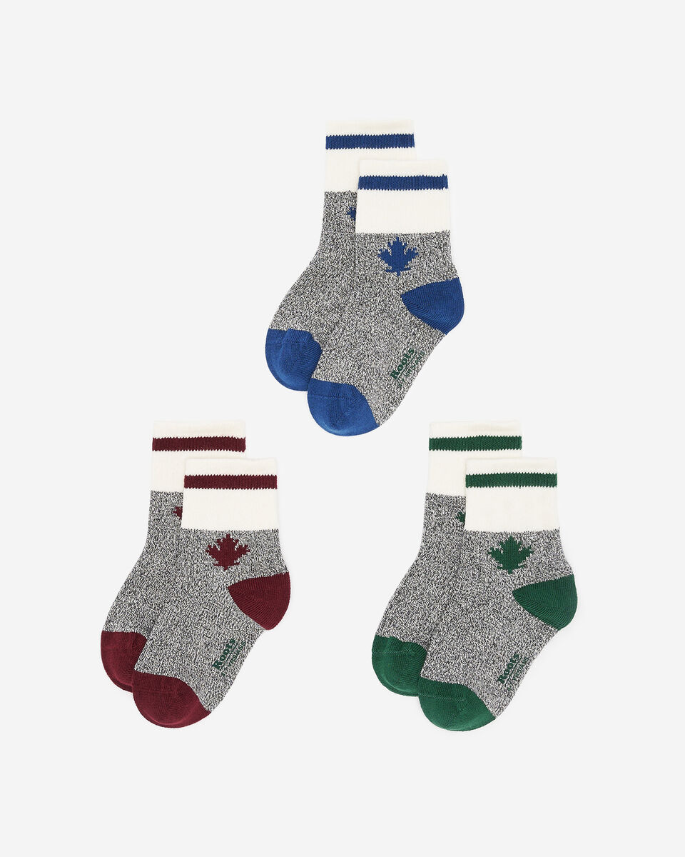 Kids Cabin Maple Sock 3 Pack