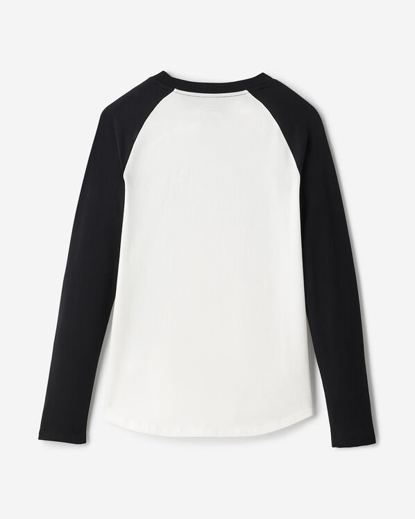 T-shirt à manches longues et carreaux Cooper pour femmes T-shirt à manches longues et carreaux Cooper pour femmes