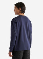 Mens Ski Pass Relaxed Long Sleeve T-Shirt