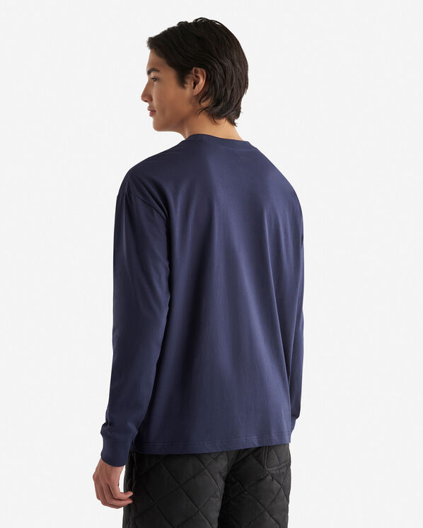 Mens Ski Pass Relaxed Long Sleeve T-Shirt