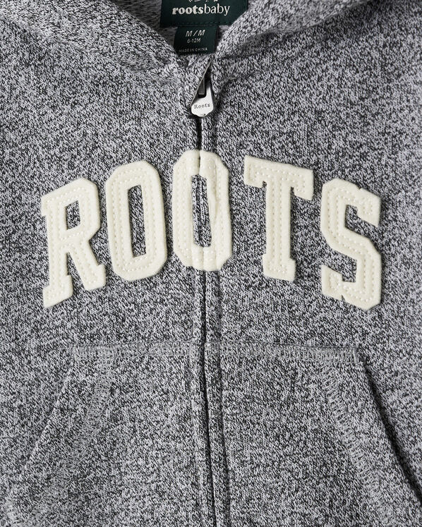 Baby Roots Applique Full Zip Hoodie Baby Roots Applique Full Zip Hoodie