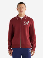 Robson Jacquard Zip Cardigan