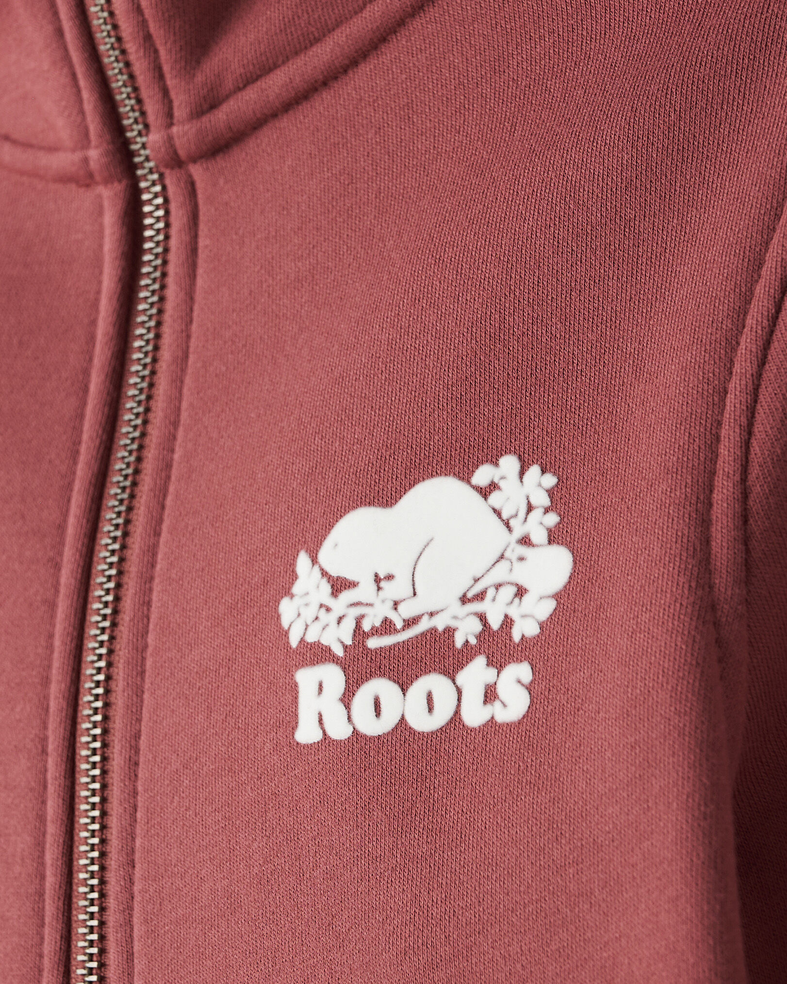 Organic Cooper Slim Full Zip Hoodie