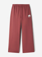 Pantalon &agrave; jambe large en molleton de coton bio Cooper