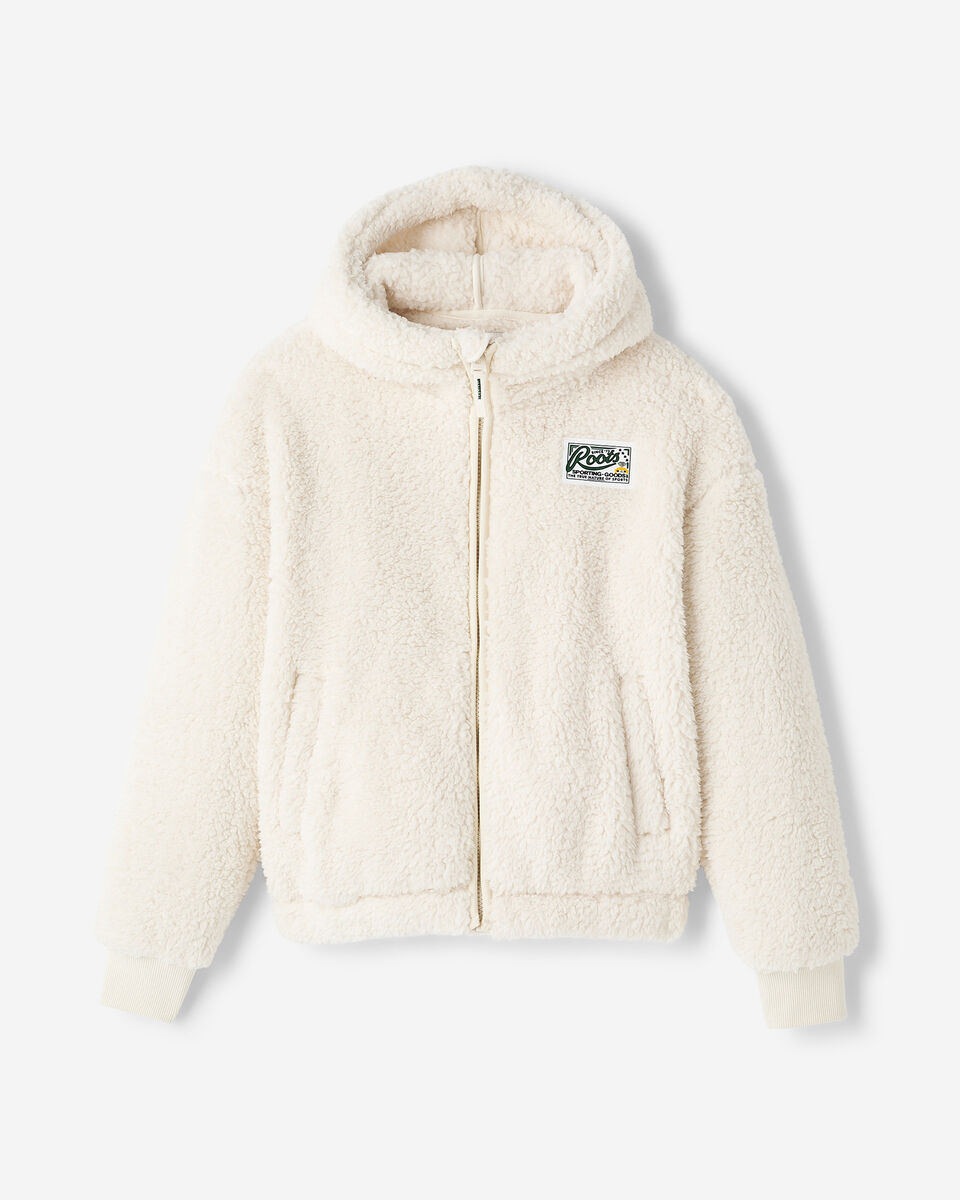 Kids Creekside Shearling Fleece Full Zip Hoodie