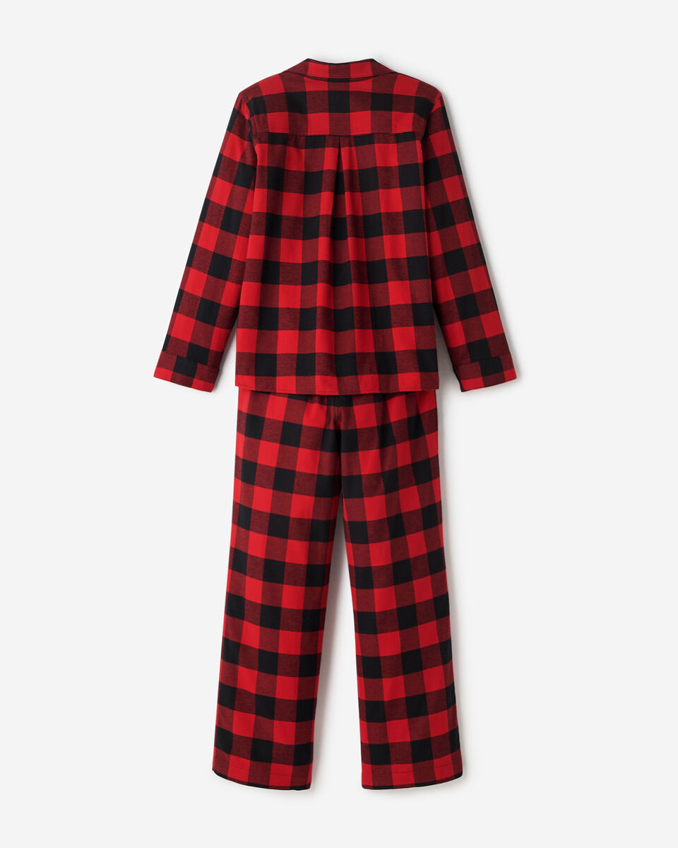 Womens Plaid Pajama Set