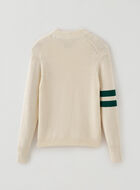 Athletics Club Crest Rib Cardigan
