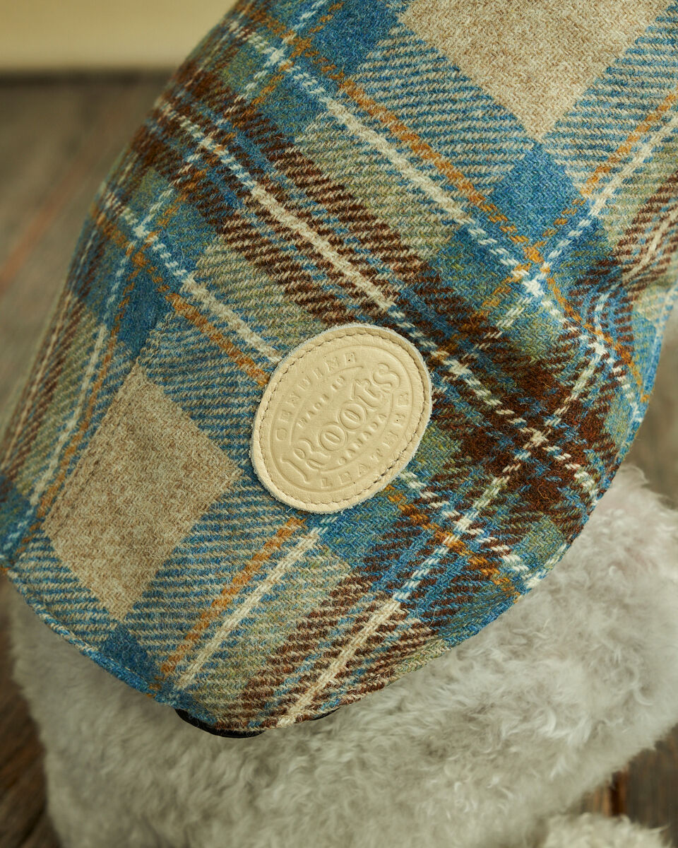 S Moon Plaid Dog Jacket Leather Accessories Roots