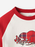 Kids Plaid Baseball T-Shirt