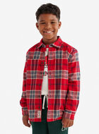 Kids Plaid Tidings Shirt