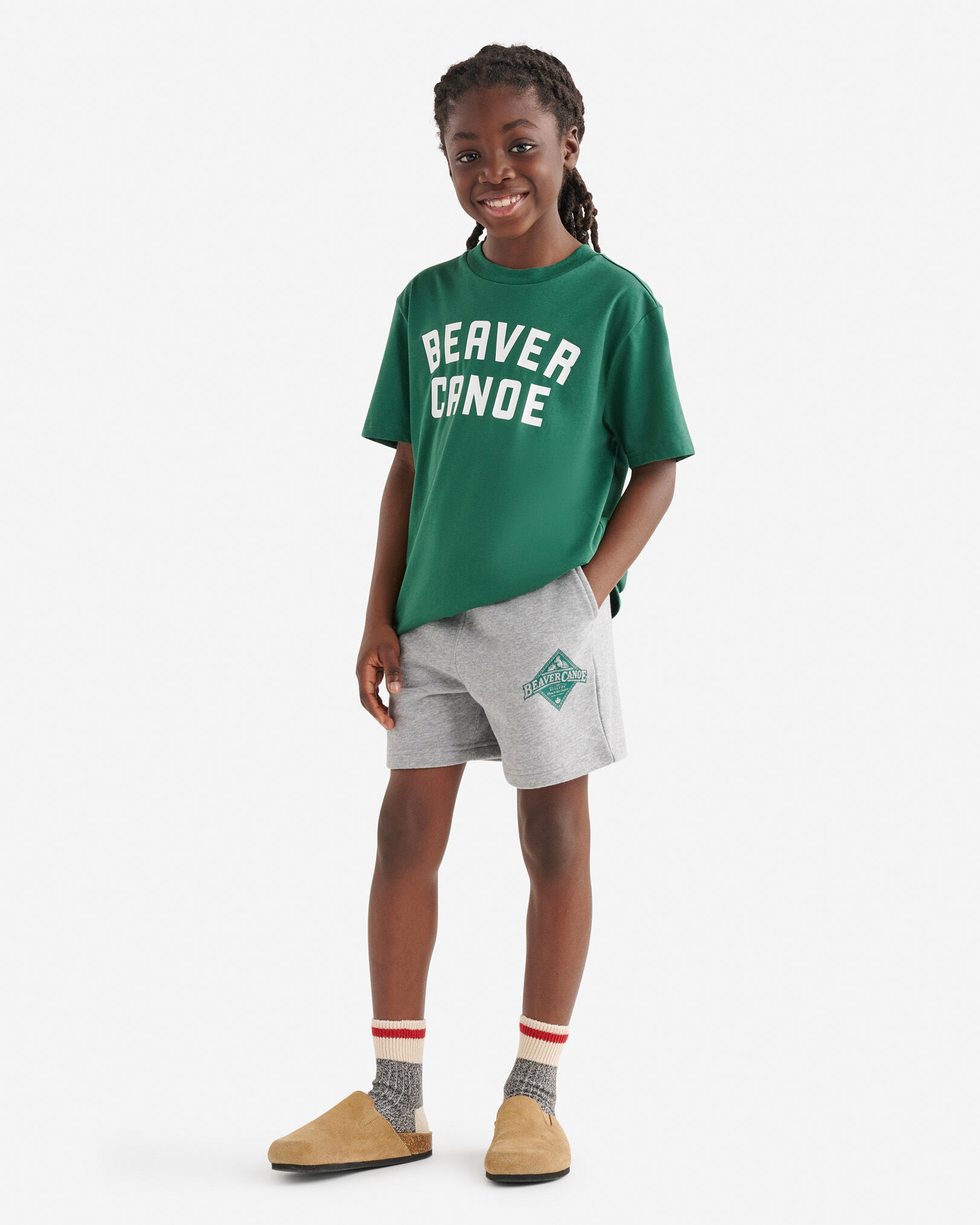 Kids Beaver Canoe Sweatshort