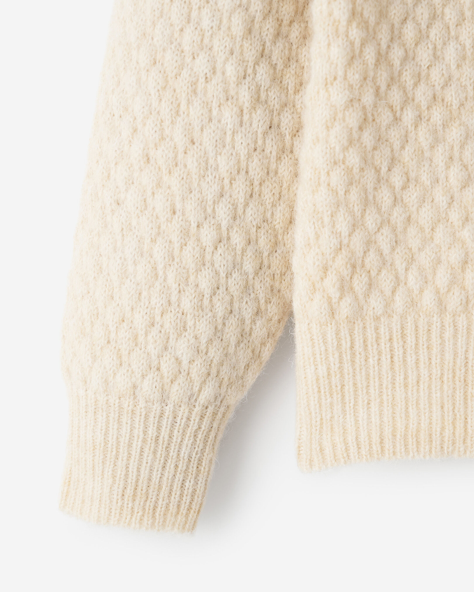 Baby Bubble Knit Bear Cardigan