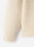 Baby Bubble Knit Bear Cardigan