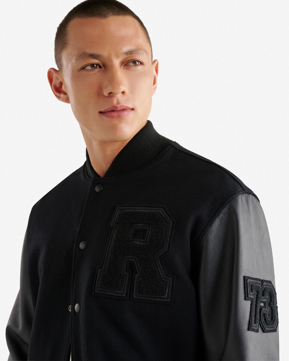 Blouson universitaire rétro pour homme