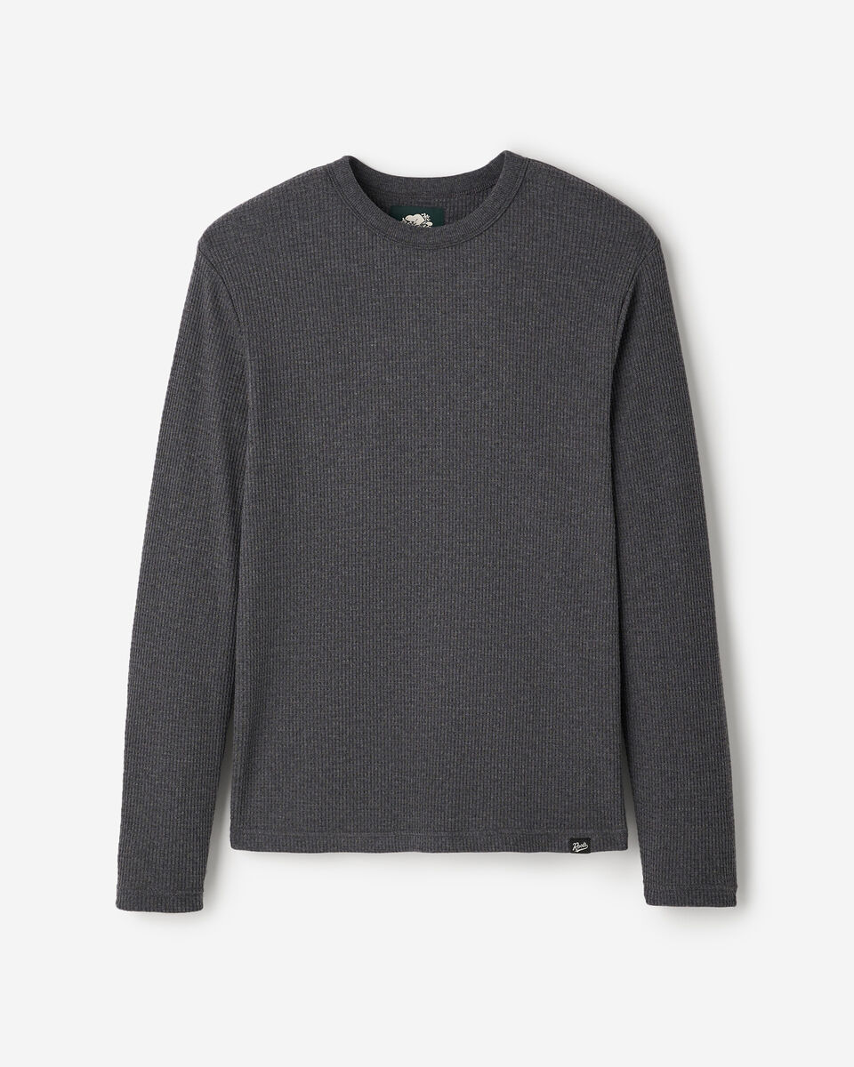 Waffle Long Sleeve Crew