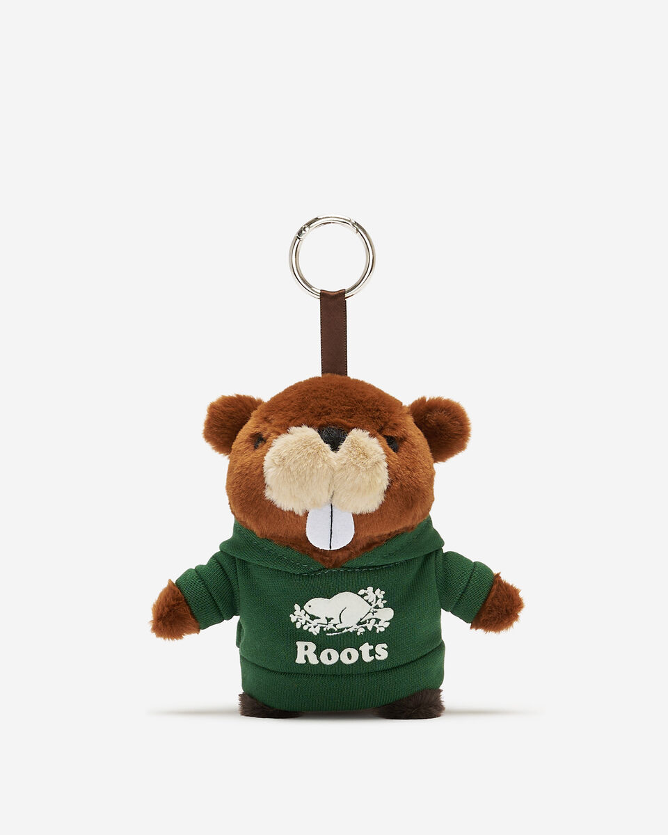 Roots Plush Beaver Charm