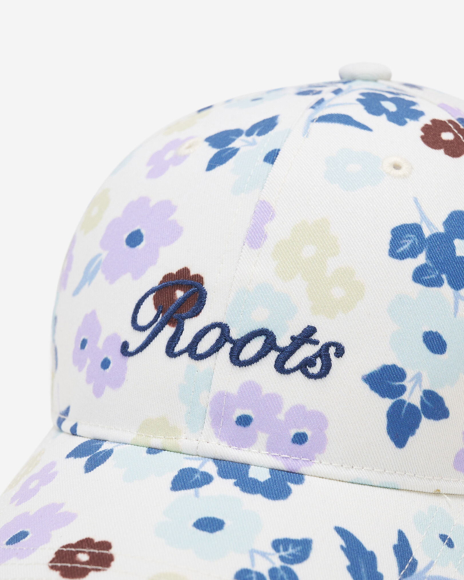 Casquette de baseball à motif floral pour enfants