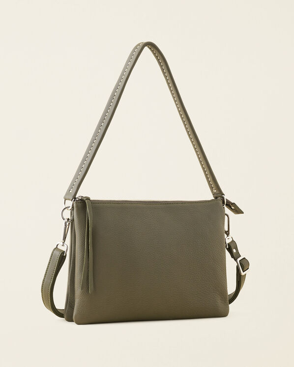 Grand sac double en cuir Nuage