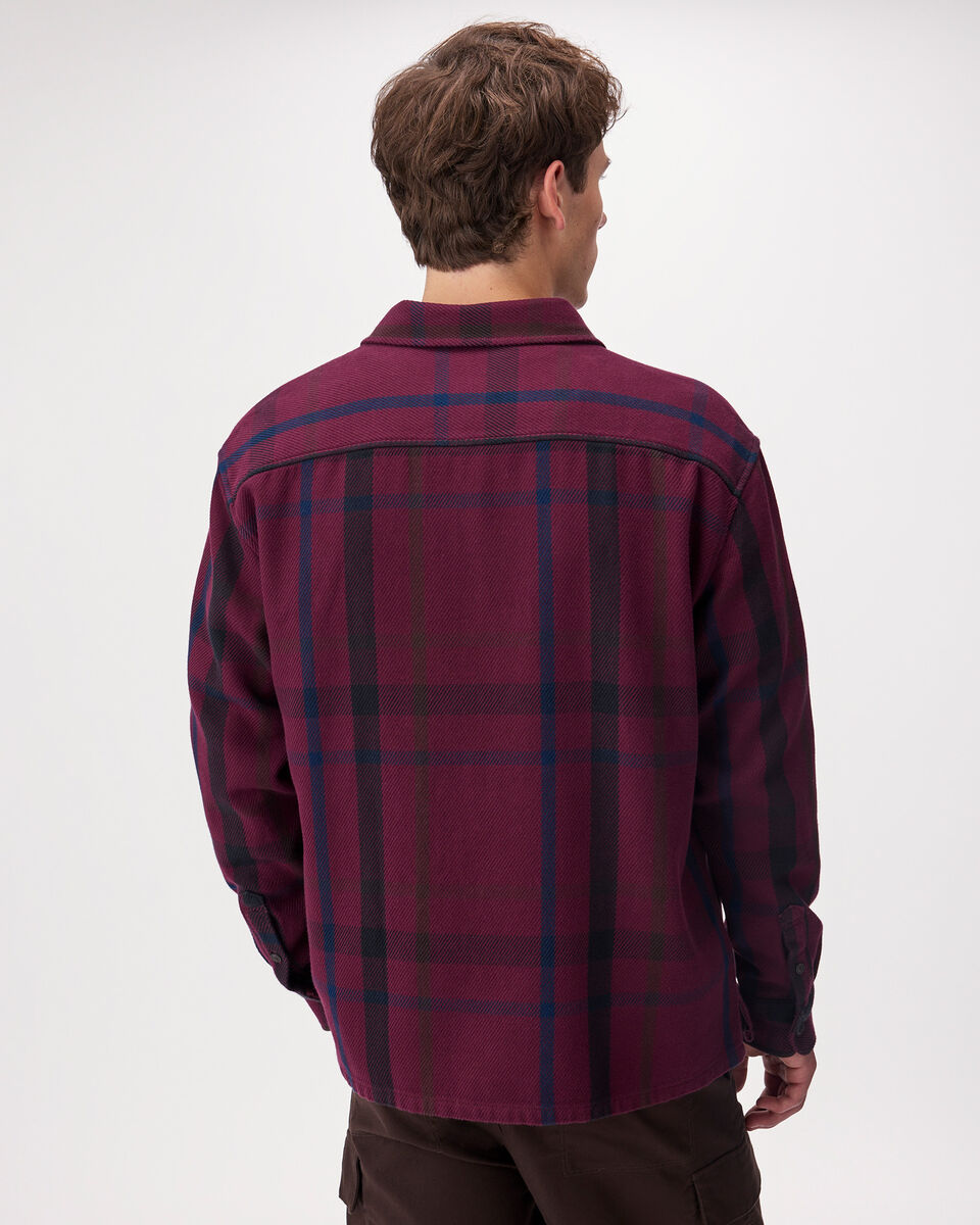 Chemise d&eacute;contract&eacute;e en serg&eacute; Cypress