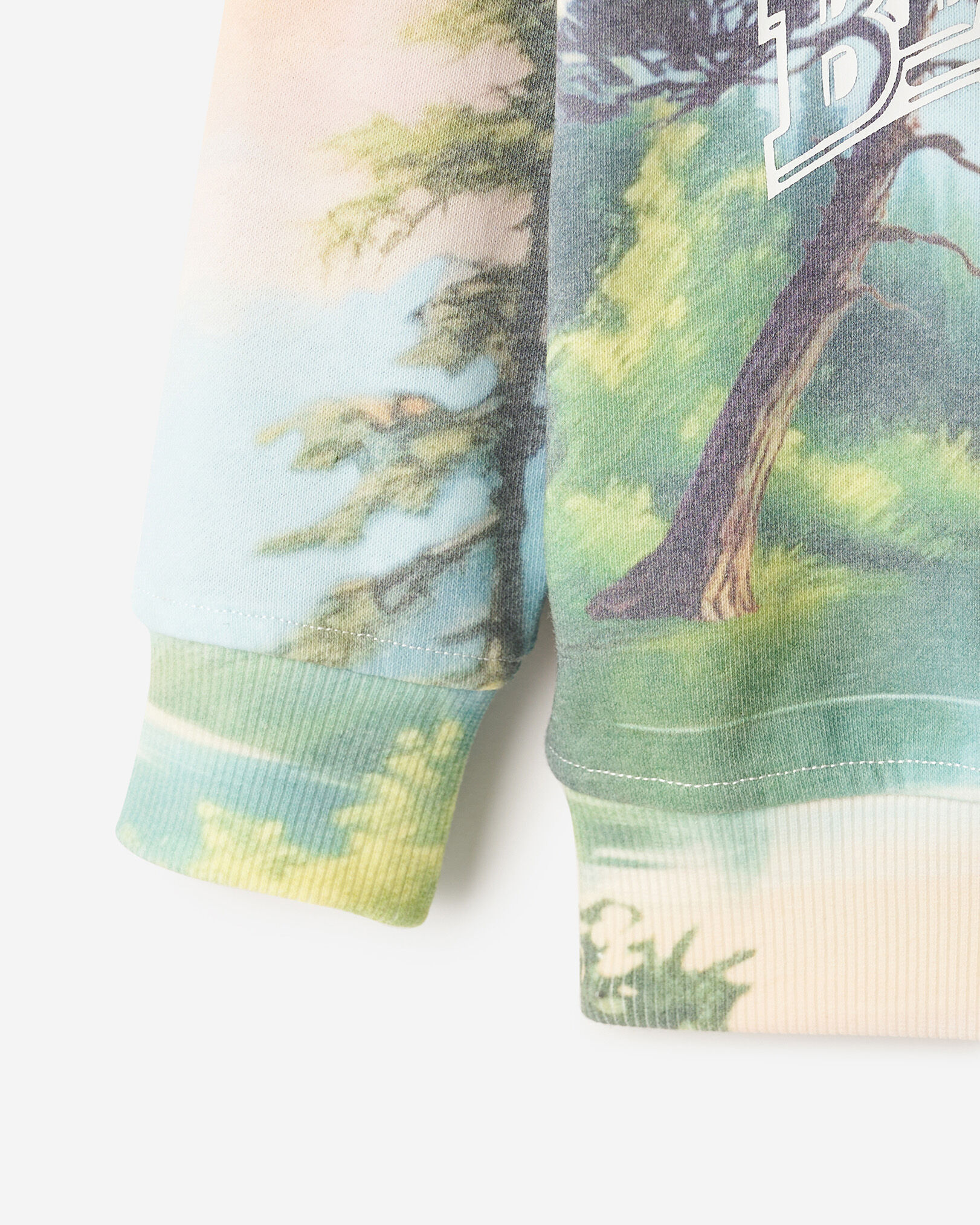 Toddler Beaver Canoe Landscape Hoodie