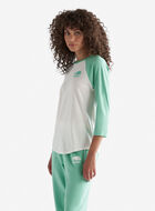 Womens Organic Cooper Baseball T-shirt